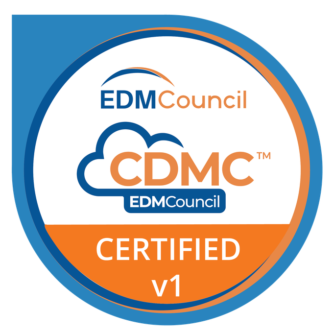 EDM Council CDMC Certified v1