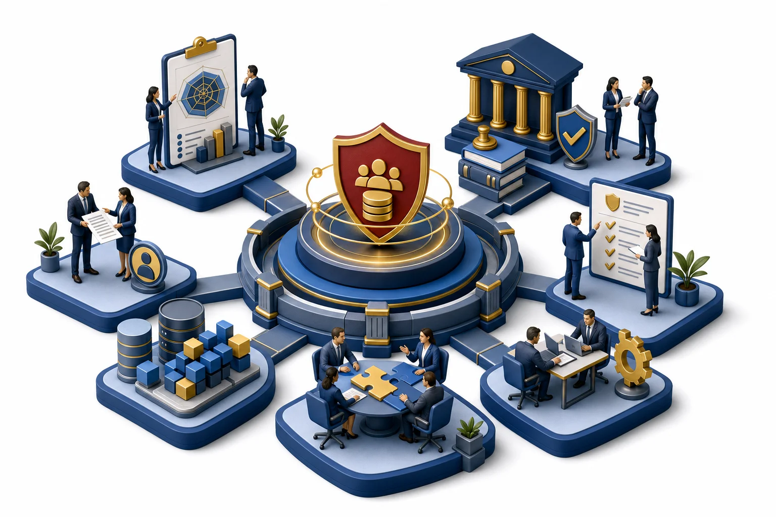 Enterprise data management ecosystem — governance, quality, stewardship and compliance